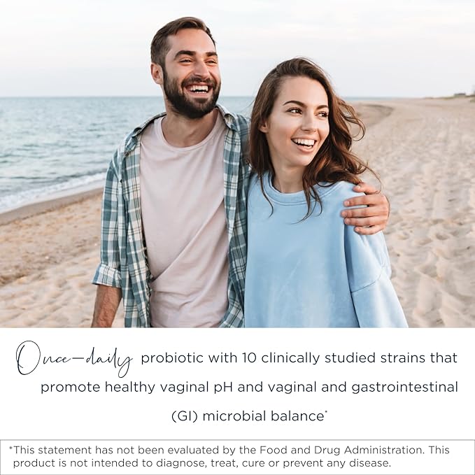Designs for Health ProbioMed Women - Vaginal Probiotics to Support pH Balance, Vaginal Comfort, Immune Health & Gut Health for Women - Dairy-Free Probiotic (30 Capsules)-SeraviaPure