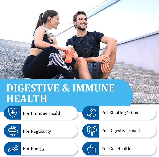 300 Billion CFUs Probiotic, Probiotics for Women Men - 12 Probiotics Strains + 3 Organic Prebiotics, Probiotics for Digestive Health & Immune, Gut Health Bloating, Shelf Stable Probiotic - 60 Capsules-SeraviaPure