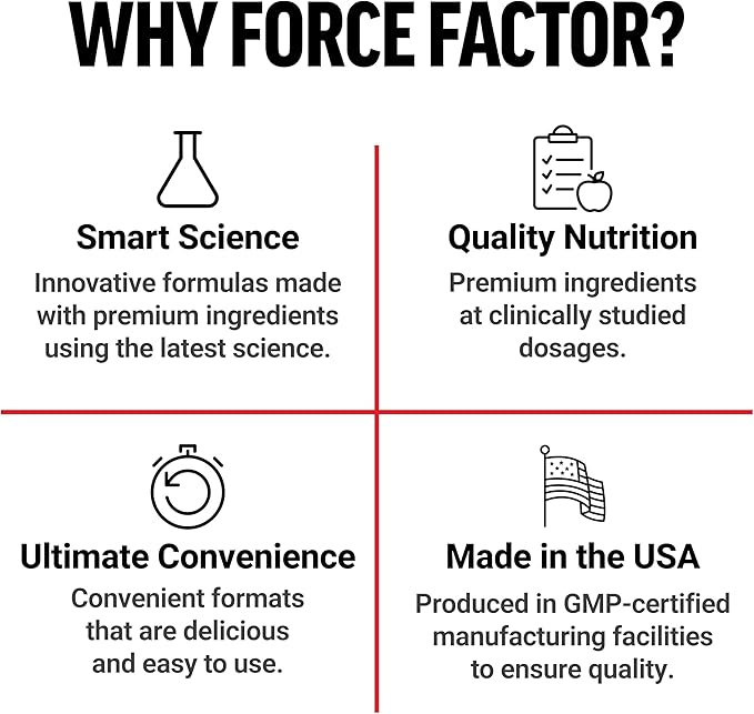 Force Factor Hair Growth Accelerator Soft Chews, Hair Growth Vitamins for Women and Men with Clinically Studied Lustriva and Biotin, Promotes Thicker, Fuller, Stronger Hair, Mixed Berry, 60 Soft Chews