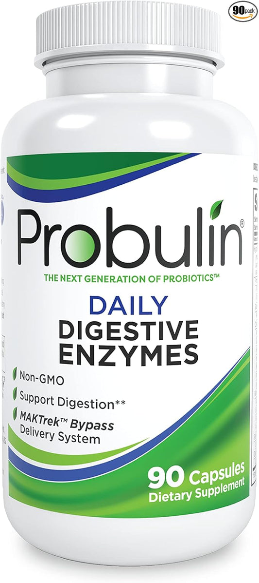 Probulin Daily Digestive Enzymes, 90 Capsules