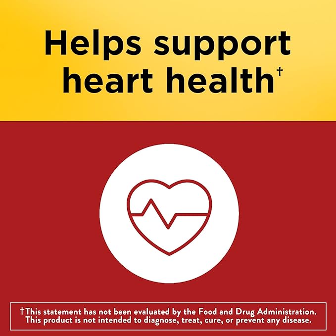Nature Made CoQ10 200mg, Dietary Supplement for Heart Health Support, 80 Softgels, 80 Day Supply-SeraviaPure