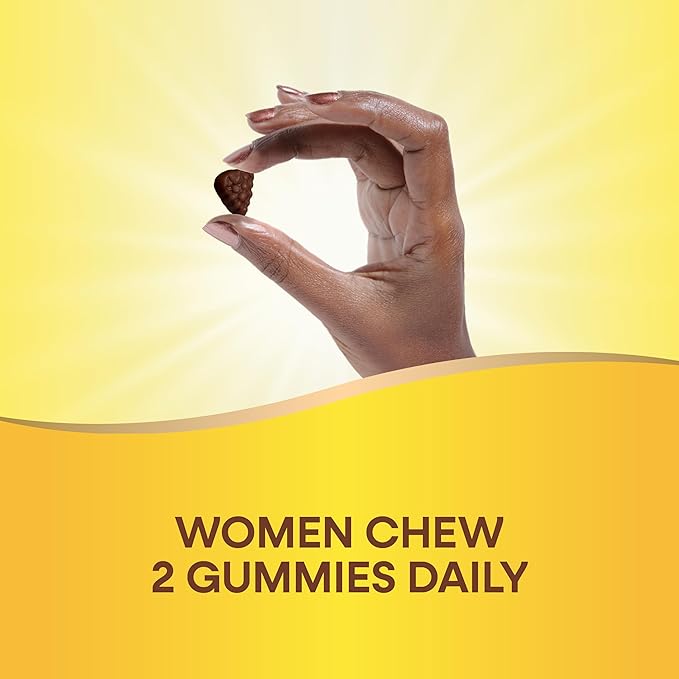 Nature's Way Alive! Women’s 50+ Daily Gummy Multivitamins, Supports Multiple Body Systems*, Supports Healthy Heart, Brain & Bones,* B-Vitamins, Mixed Berry Flavored, 150 Gummies(Packaging May Vary)-SeraviaPure