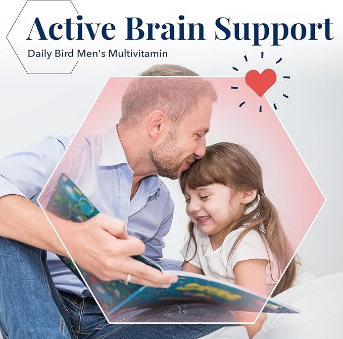 Best Nest Wellness Men's Multi Plus - Daily Multivitamin for Brain & Energy Health Support - Daily Multivitamin for Men - Probiotics & Digestive Enzyme Formula - 30 Caplets-SeraviaPure