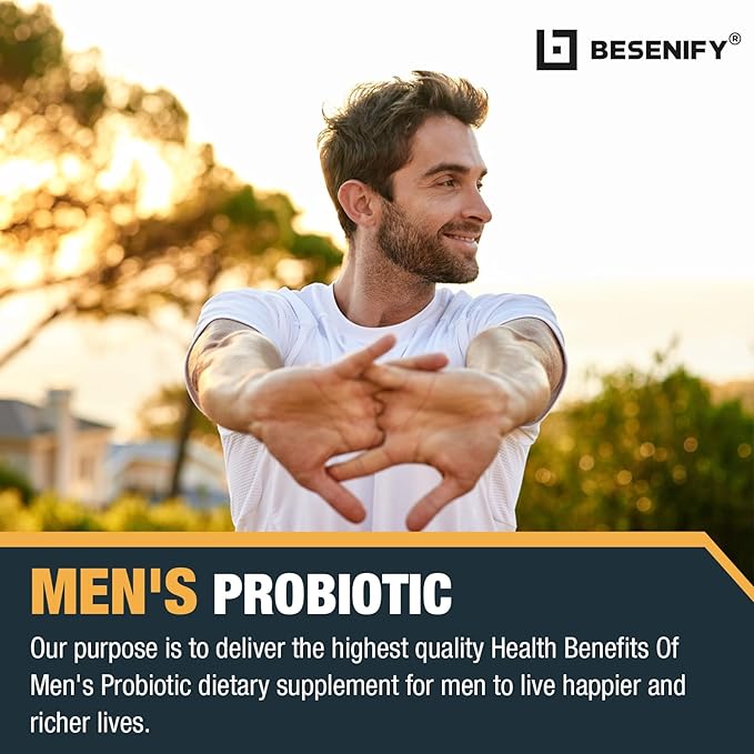 Probiotics for Men, 500 Billion CFUs & 12 Strains, Probiotics for Digestive Health, Men's Probiotic with Turmeric, Cranberry, Goji, for Overall Digestive, Immune Health, Gut & Bloating, 120 Day Supply-SeraviaPure
