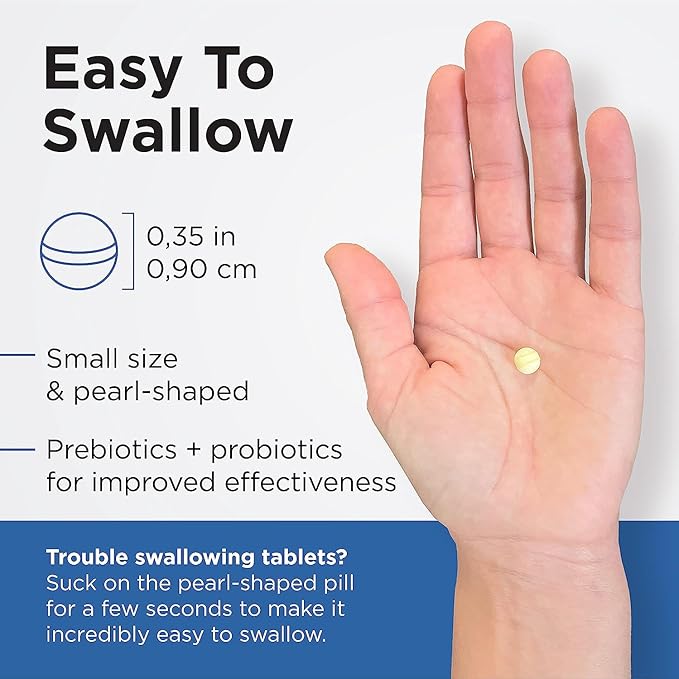 Earth's Pearl Probiotics for Women & Men & Kids - Pearl-Shaped Probiotic & Prebiotics with BIO-Tract®, 4 Billion CFU, Gut Health Support (60-Day Supply)-SeraviaPure