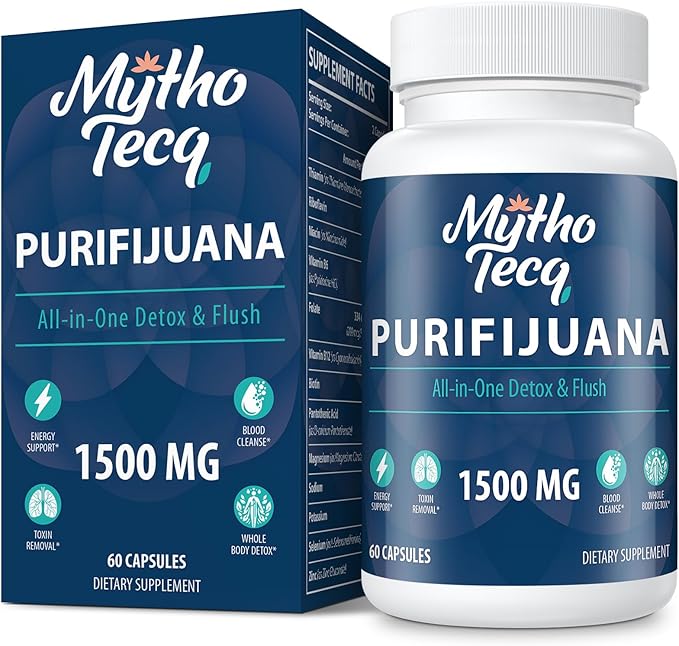90,000 MG Detox and Cleanse, Body Detox for Men & Women, Fast Detox, Kidney Cleanse Detox & Repair, Natural Herbal Premium Formula for Liver, Digestion & Mood, Made in USA, 60 Caps-SeraviaPure