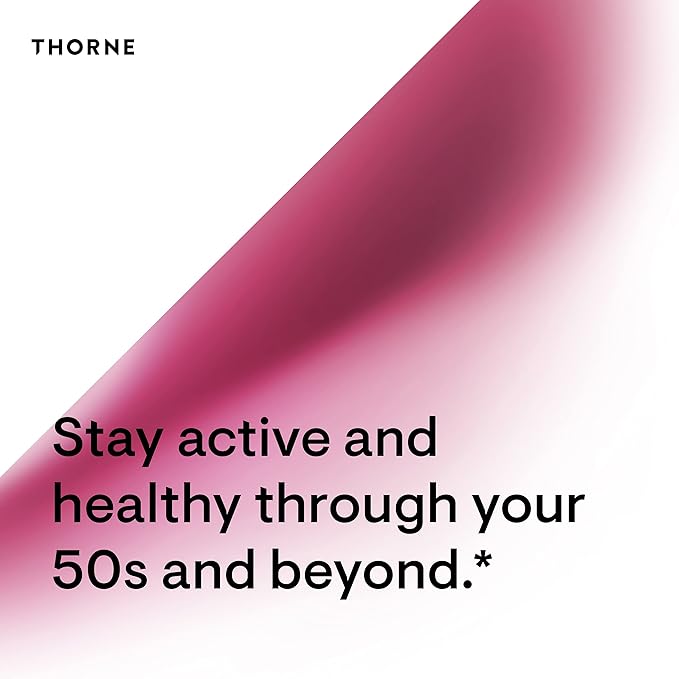 THORNE Women's Multi 50+ - Daily Multivitamin Without Iron and Copper for Women - Comprehensive, Foundational Support - Bone and Immune System Health - Gluten-Free - 180 Capsules - 30 Servings-SeraviaPure