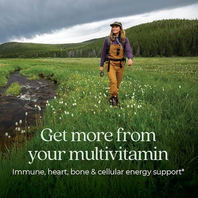 New Chapter Women's Multivitamin 50 Plus for Cellular Energy, Heart & Immune Support with 20+ Nutrients + Astaxanthin - Every Woman's One Daily 55+, Gentle on The Stomach, 72 Count-SeraviaPure