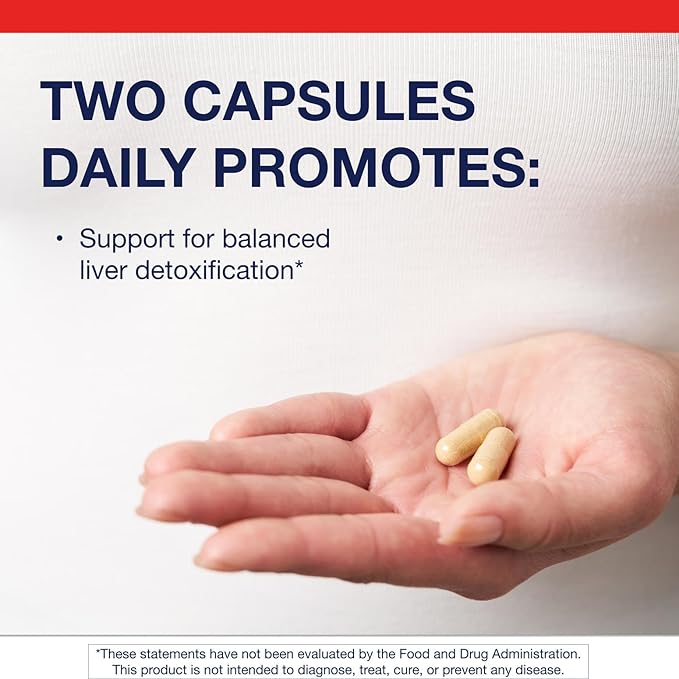 Metagenics AdvaClear - Daily Support for Detoxification* - Detox Supplements* - with Vitamin B12, Pantothenic Acid & Zinc Citrate - 42 Capsules-SeraviaPure