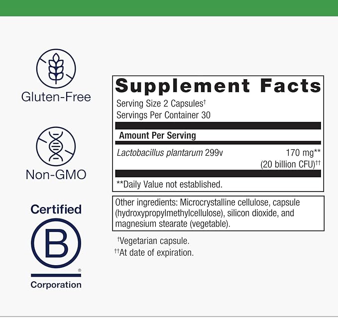 Metagenics UltraFlora Intensive Care Probiotic - Probiotic for Digestive Health* - for Occasional Irritation & Bowel Discomfort* - Immune Support* - Non-GMO & Gluten-Free - 60 Capsules-SeraviaPure