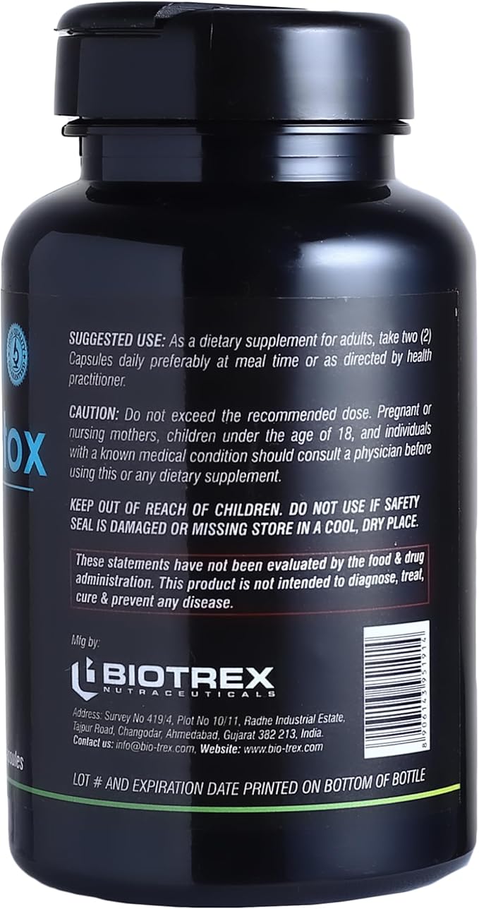 Liver Detox 90 Veggie Capsules, Dietary Supplement for Healthy System, Vitamin Capsules for Men, Women and Adults, Multivitamins Capsules, Vitamin Supplements.-SeraviaPure