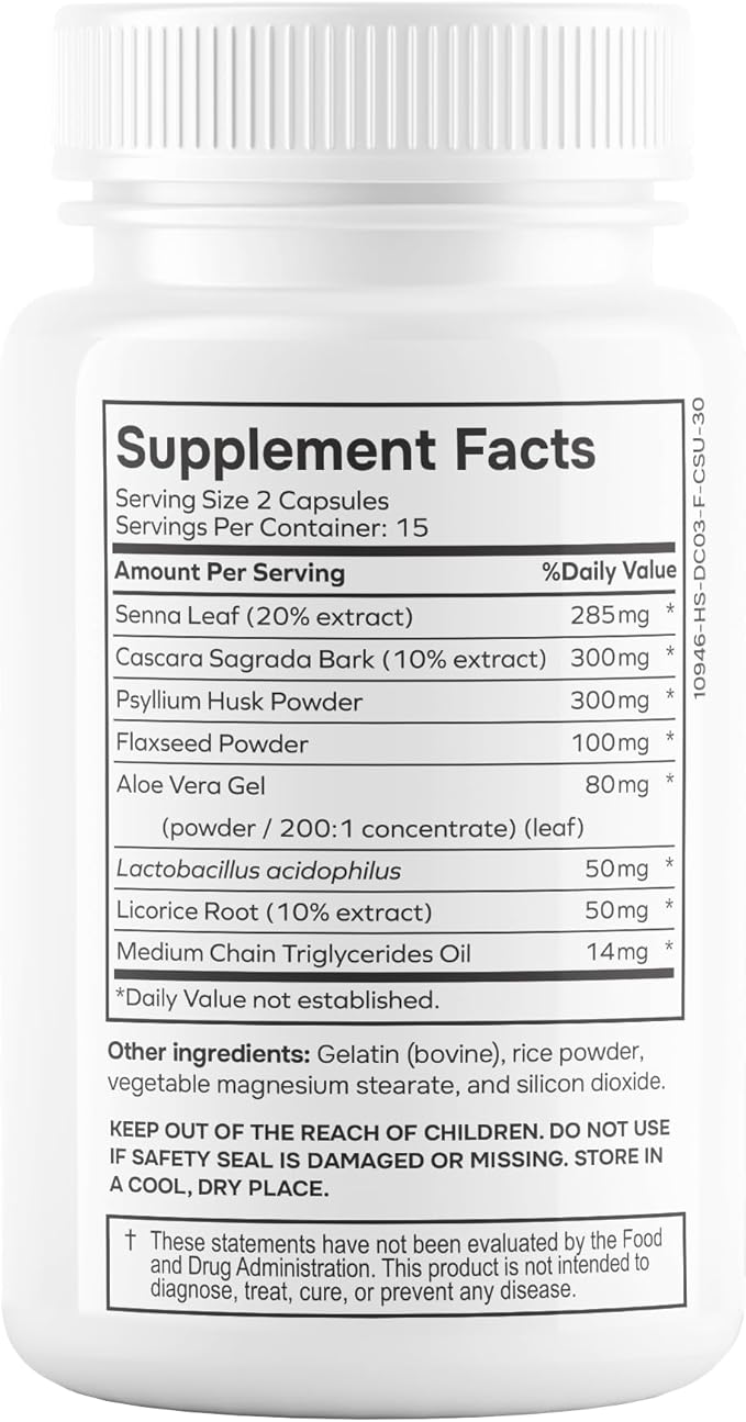 Coloslim - Gentle Colon Cleanse for Digestive Health & Gut Flora-SeraviaPure