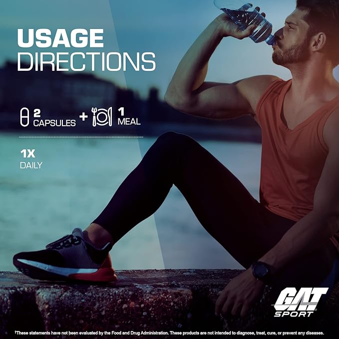 GAT SPORT Men's Multi + Test, Premium Multivitamin Tablets (150 Count)-SeraviaPure