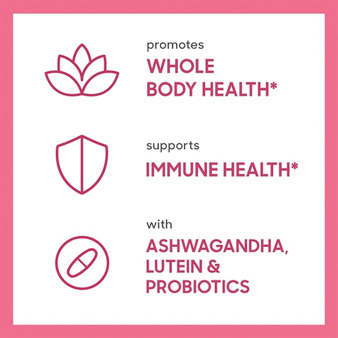 Rainbow Light Womens One High-Potency Daily Multivitamin, Womens Multivitamin Provides High-Potency Immune Support, With Vitamin C, Biotin and Ashwagandha, Vegetarian, 150 Count-SeraviaPure