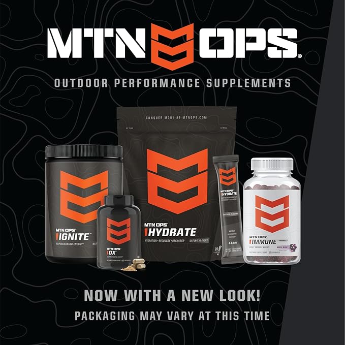 MTN OPS Renu Detox Cleanse, Full Body & Colon Cleanse Capsule Antioxidants Supplement, 30 Servings-SeraviaPure