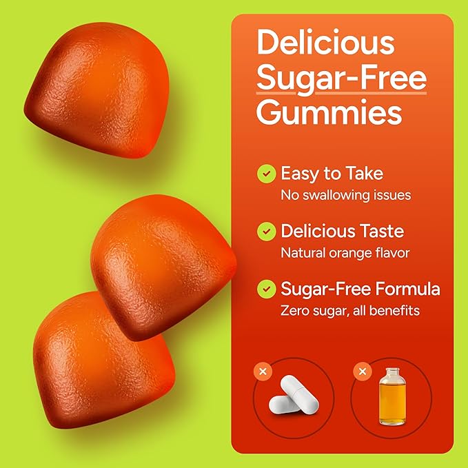 Sugar-Free Pumpkin Seed Oil Gummies (4,000mg/serving) Pumpkin Seed Oil for Hair Growth, Youthful Skin, Prostate Health, Immune & Urinary Tract Support-Natural Source of Essential Fatty Acids-60 Chews-SeraviaPure