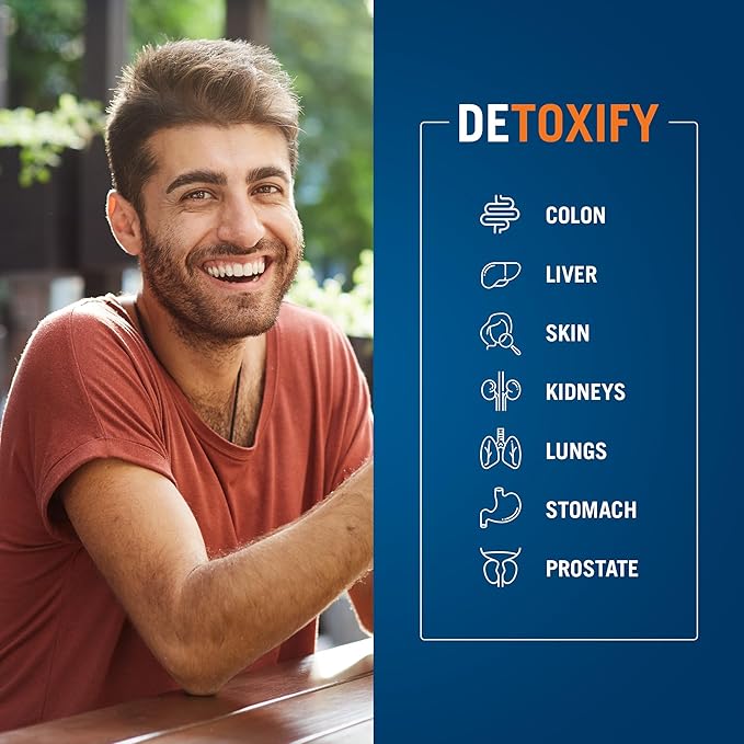 Century Systems The Cleaner Detox, Powerful 7-Day Complete Internal Cleansing Formula for Men, Support Digestive Health, 52 Vegetarian Capsules-SeraviaPure