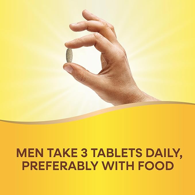 Nature’s Way Alive! Men’s Max3 Potency Multivitamin, Supports Energy Metabolism*, Heart & Muscle Function*, with Methylated B12 and Folate, Gluten-Free, 90 Tablets (Packaging May Vary)-SeraviaPure