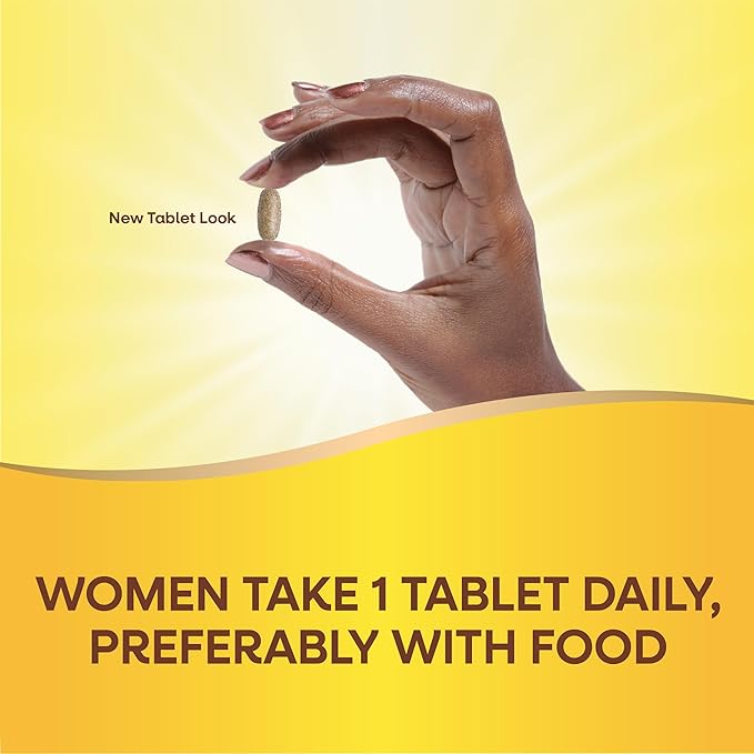 Nature's Way Alive! Daily Complete Multivitamin for Women, Supports Energy Metabolism, Hair, Skin & Nails*, B-Vitamins, Superfood Antioxidants, 50 Tablets (Packaging May Vary)