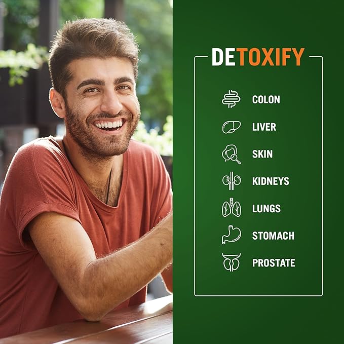 Century Systems The Cleaner Detox, Powerful 14-Day Complete Internal Cleansing Formula for Men, Support Digestive Health, 104 Vegetarian Capsules-SeraviaPure
