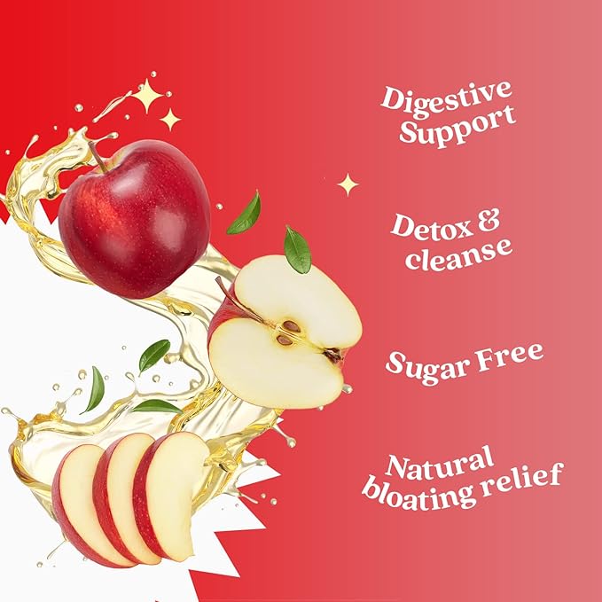 BeLive Apple Cider Vinegar Gummies - ACV Gummies Without Sugar I Detox & Cleanse Digestive Health I Alternative to Capsules, Vegan, Keto Friendly, Non-GMO, Gluten Free | 60 Ct-SeraviaPure