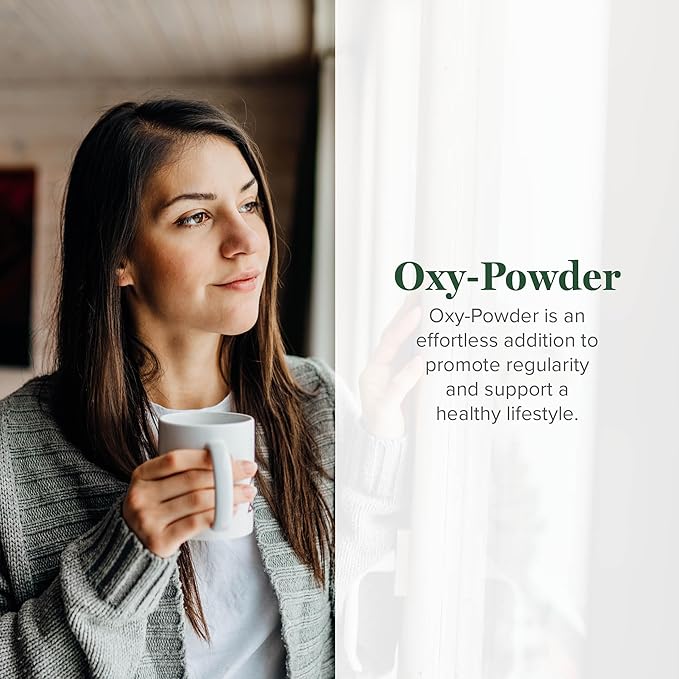 Global Healing Center Oxy-Powder Oxygen Based Safe and Natural Colon Cleanser and Relief from Occasional Constipation (120 Capsules)(Packaging may vary)-SeraviaPure