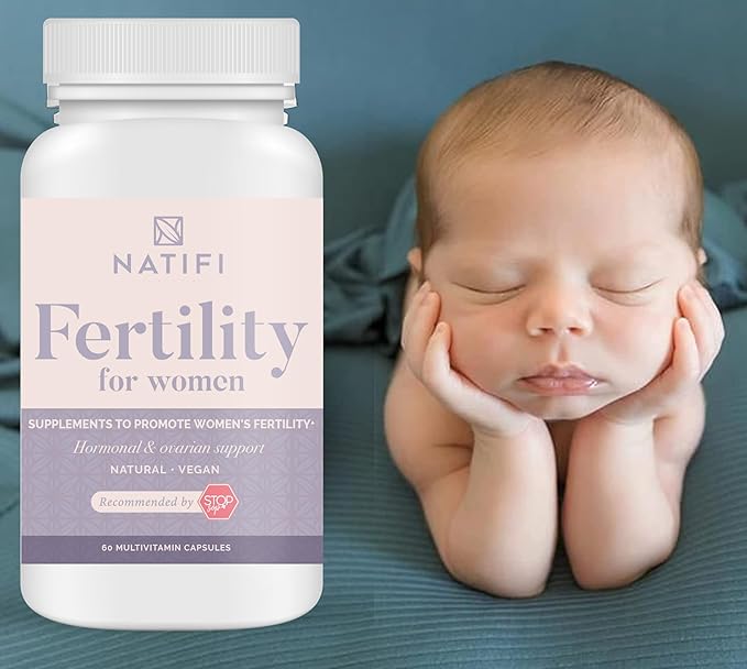 (2 Bottles Fertility Prenatal Vitamins Regulate Cycles Balance Hormones, Aid Ovulation. Conception Multivitamin for Women. 60 Caps Folic Acid, Myo Inositol, Vitex-SeraviaPure