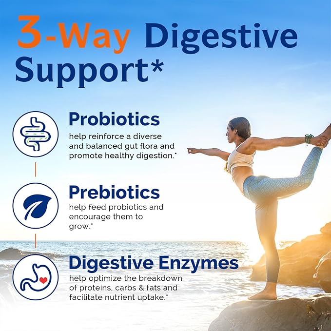 Innate Vitality Probiotics 120 Billion CFUs for Men & Women, 34 Strains with Prebiotics & Digestive Enzymes, Immune & Digestive Health, Delayed Release, Shelf Stable, 30 Vegan Capsules-SeraviaPure