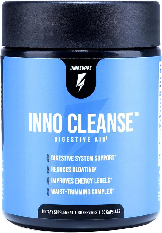 Inno Cleanse - Waist Trimming Complex | Digestive System Support & Aid | Reduced Bloating | Improves Energy Levels | Gluten Free, Vegan Friendly-SeraviaPure