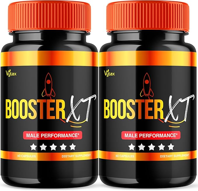 (2 Pack) Booster XT for Men, Booster XT Capsules, Premium Formula Vitamin Supplement Support Energy Peak Performance, Multivitamin Pastillas Capsulas BoosterXT Boost XL (120 Capsules)-SeraviaPure