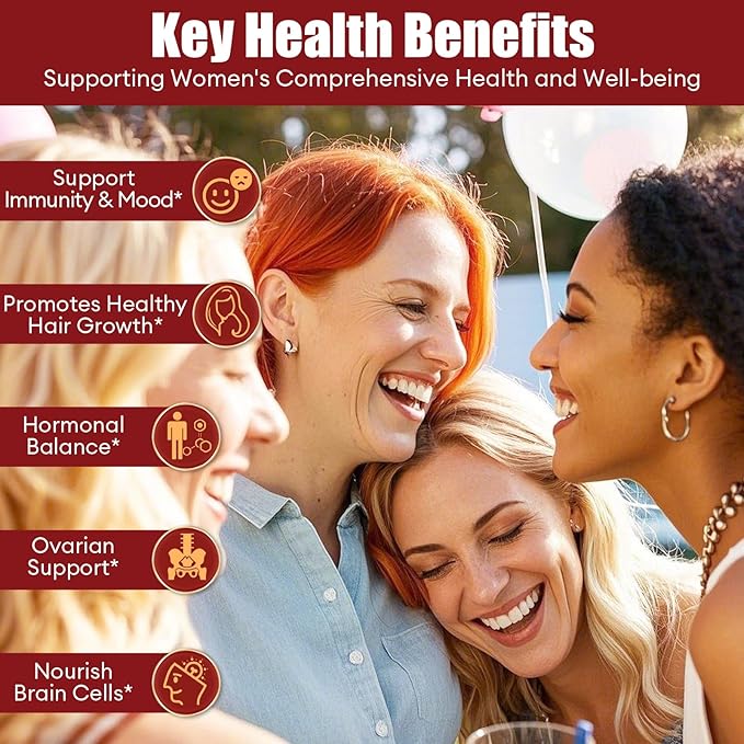 Inositol Multivitamin Gummies, Myo-Inositol&D-chiral Inositol Ideal 40:1 Ratio, Inositol Supplement with Omega-3, Magnesium, Folate, Hormone Balance, Raspberry Flavor, Sugar Free, 90 Count-SeraviaPure