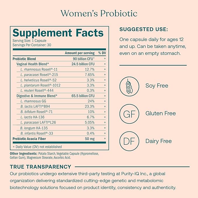 True Grace One Daily Women's Probiotic (30 Vegetarian Tablets) + True Littles Probiotic + D3 (30 Individual Stick Packs)-SeraviaPure