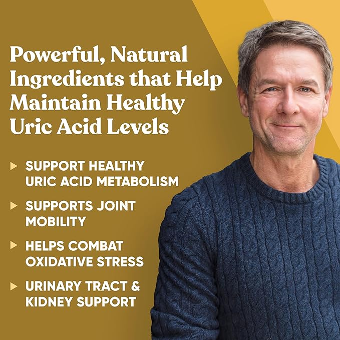 Purge! Uric Acid Flush – Eat & Drink What You Want – Detox and Cleanse with Celery Seed Extract, Tart Cherry & Chanca Piedra for Effective Joint Support & Active Mobility – 120 Soft Vegan Capsules-SeraviaPure