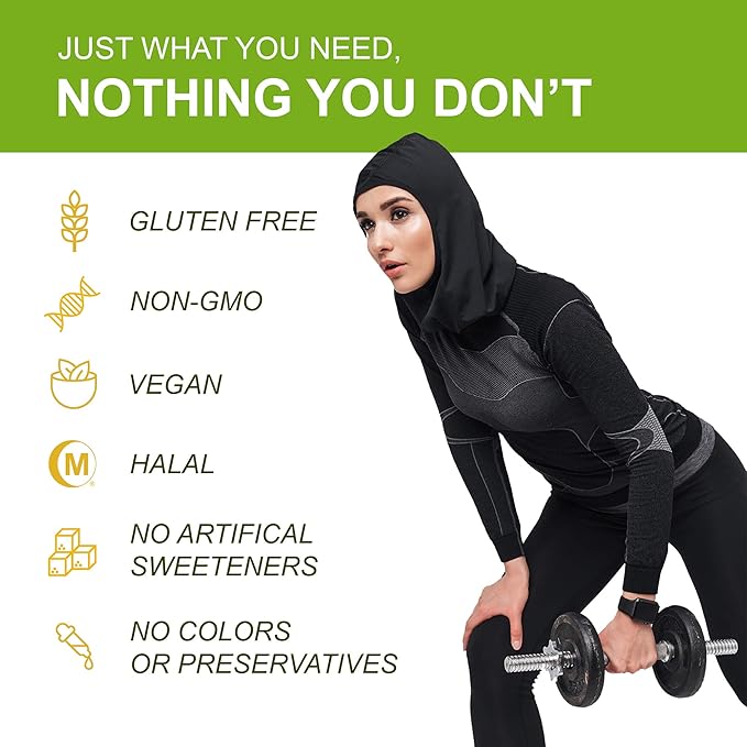 Noor Vitamins Halal Vitamins, Daily Multivitamin, Halal Vitamin for Women and Men, 30 Vitamins & Minerals, A, B12, C, Iron, Zinc to support general health, Non-GMO, Halal Multivitamin (2 Month Supply)-SeraviaPure