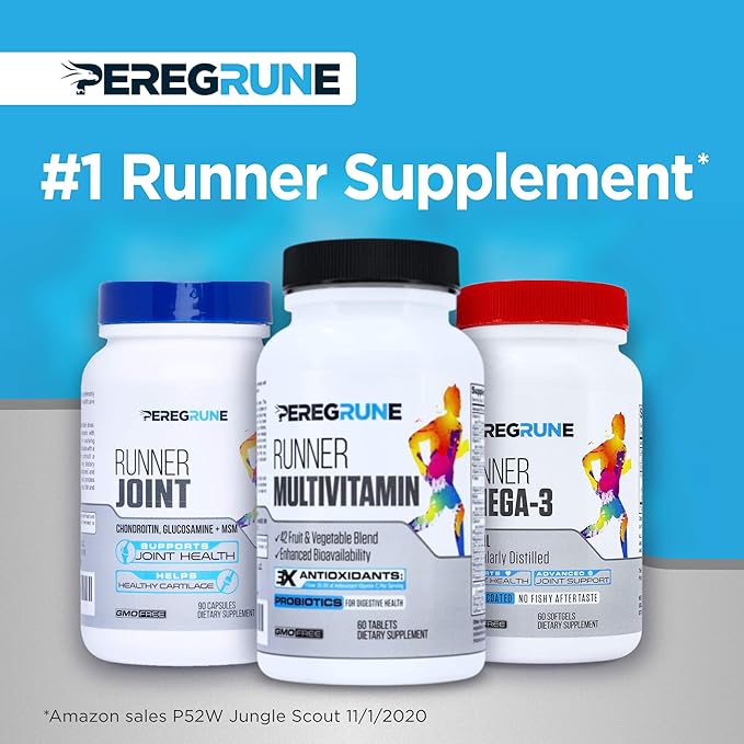 Runner Multivitamin – Engineered Vitamin with Antioxidants for Health/Running Recovery – Complete B Complex for Endurance, Energy – Probiotics, Whole Foods – Certified Running Supplements-SeraviaPure