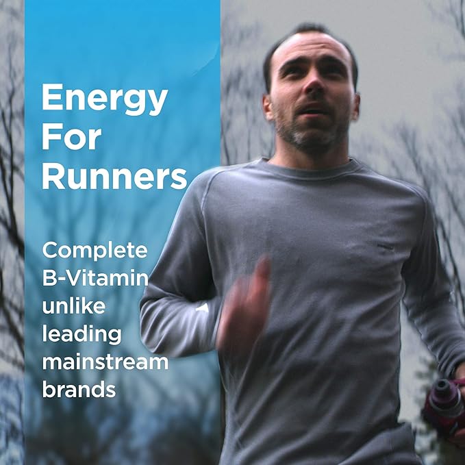 Runner Multivitamin – Engineered Vitamin with Antioxidants for Health/Running Recovery – Complete B Complex for Endurance, Energy – Probiotics, Whole Foods – Certified Running Supplements-SeraviaPure