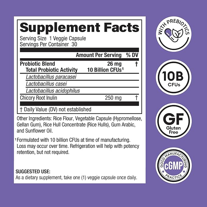 Physician's CHOICE Prebiotic-Probiotic - Multi-Strain Probiotics & Synergistic Prebiotics -Designed for Digestive Health, Supporting Gut Microbiome - Powerful PrePro for Gut Health - for Women & Men-SeraviaPure