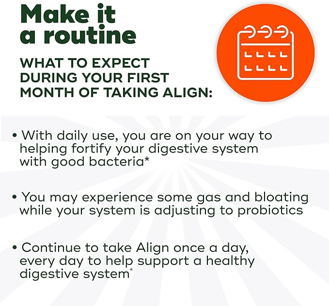 Align Probiotic Extra Strength, Probiotics for Women and Men, #1 Doctor Recommended Brand‡, 5X More Good Bacteria^ to Help Support a Healthy Digestive System*, 42 Capsules (Packaging May Vary)-SeraviaPure