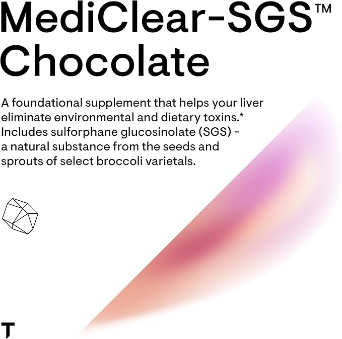 THORNE MediClear-SGS - Foundational Support, Eliminate Environmental and Dietary Toxins - Rice and Pea Protein-Based Drink Powder with a Complete Multivitamin-Mineral Profile - Chocolate - 38.2 Oz-SeraviaPure