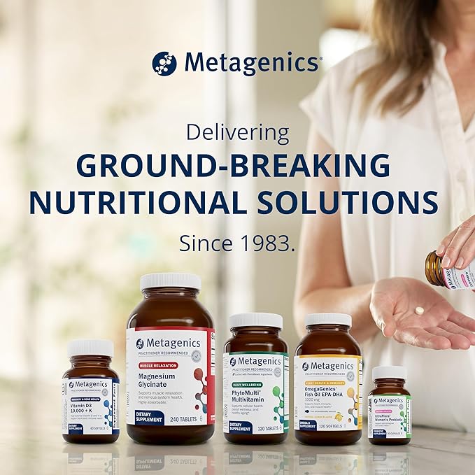 Metagenics PhytoMulti Multivitamin - Daily Multivitamins with Phytonutrients - Multivitamin for Men & Women - PhytoMulti Multivitamin Supplement - with Zinc & B6 Vitamins - 60 Capsules-SeraviaPure