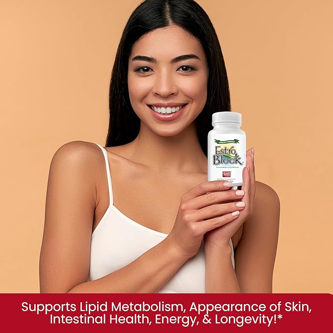 EstroBlock Vitality - 60 Capsules - Antioxidant Detox Supplement for Cellular Regeneration, with Niacinamide and Spermidine