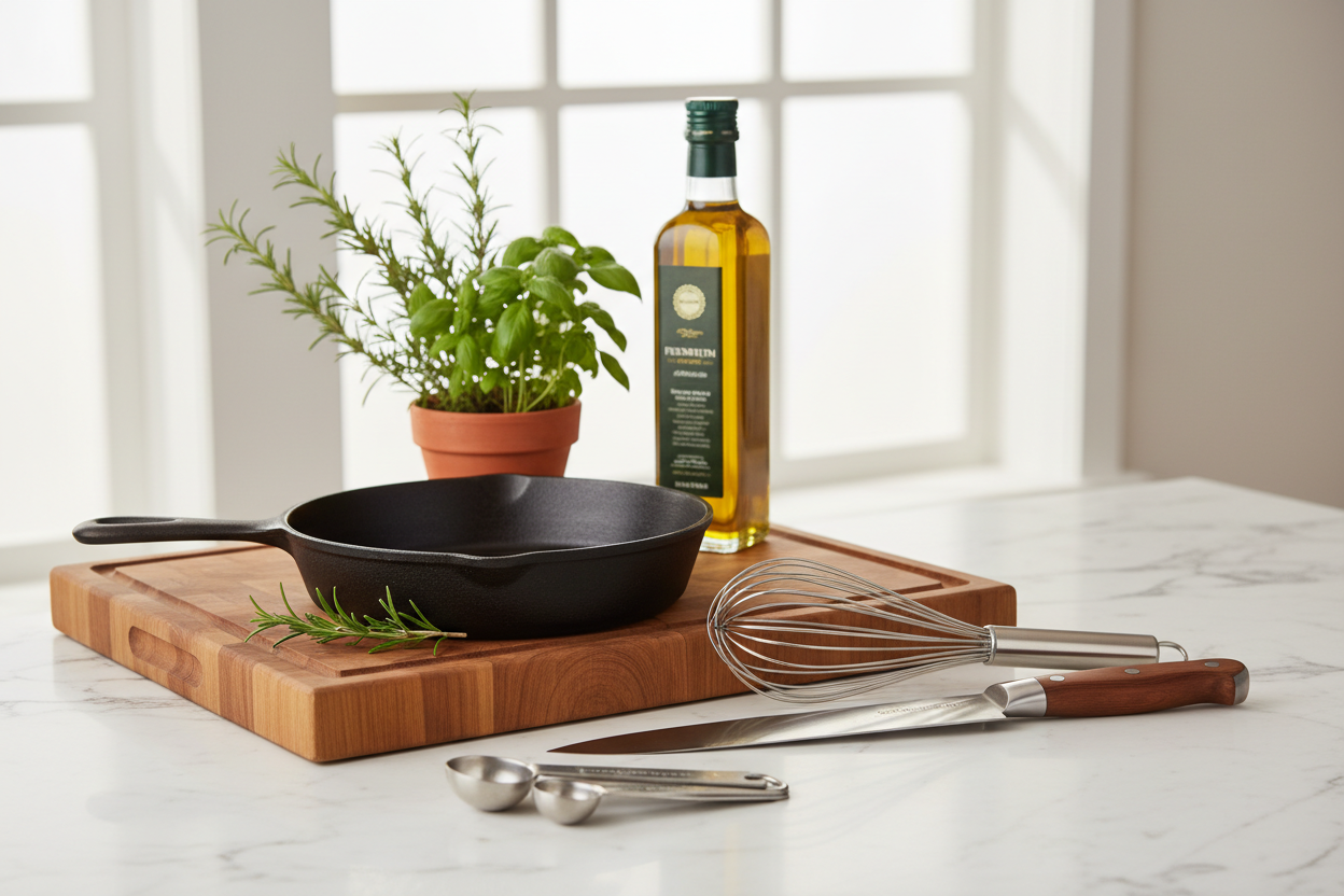 Chef-Approved Essentials: Handpicked items trusted by professional and home chefs alike. (make real photo)